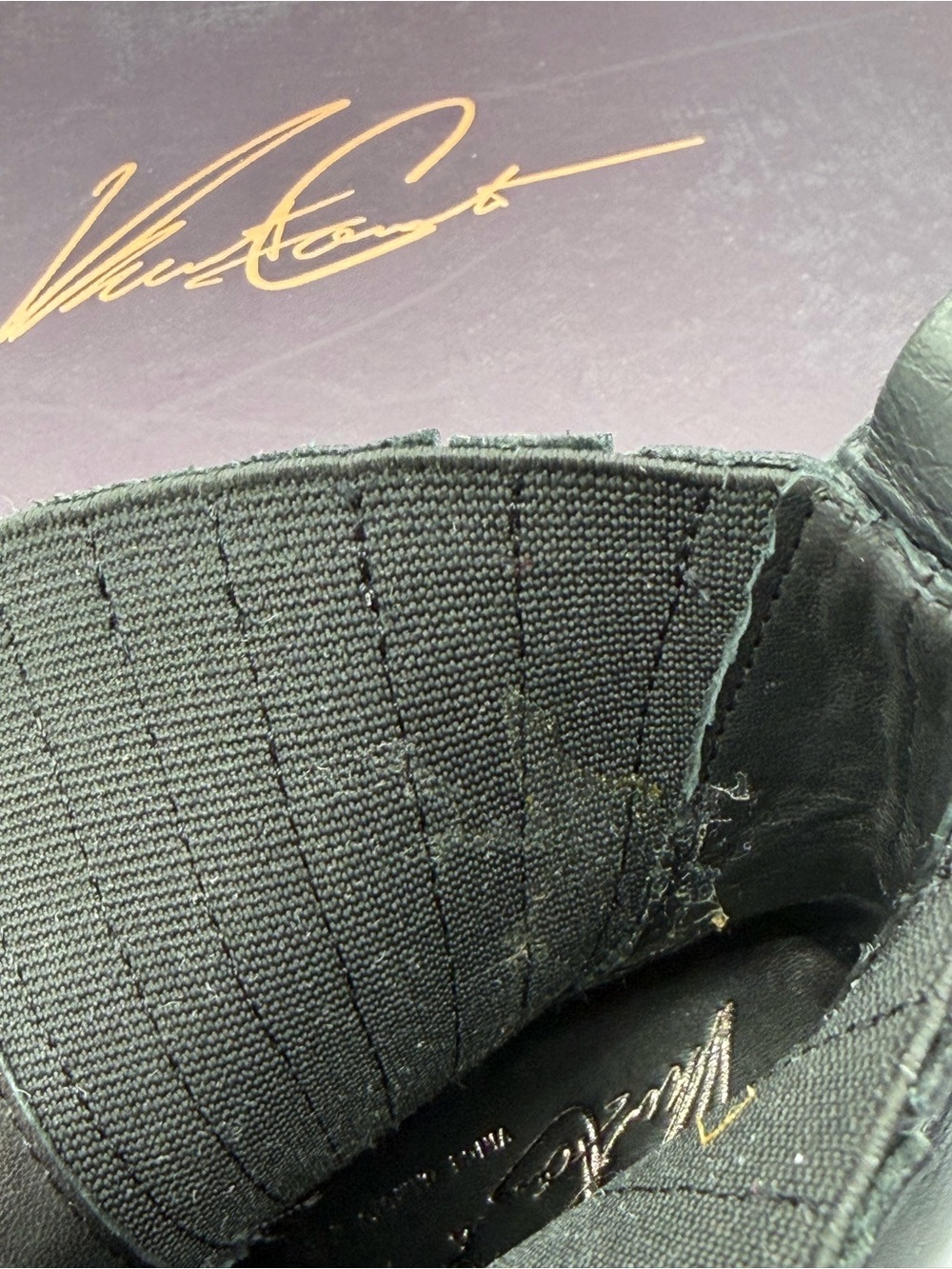 Vince Camuto Signature Women's Black Lace-Up High Heel Ankle Boots Size 8M - Picture 12 of 16